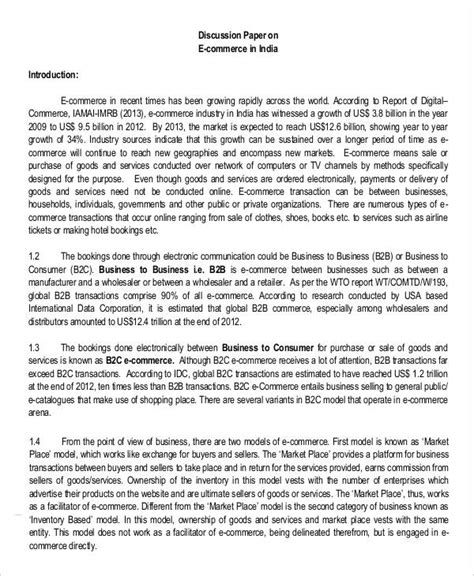 example of discussion paper PDF