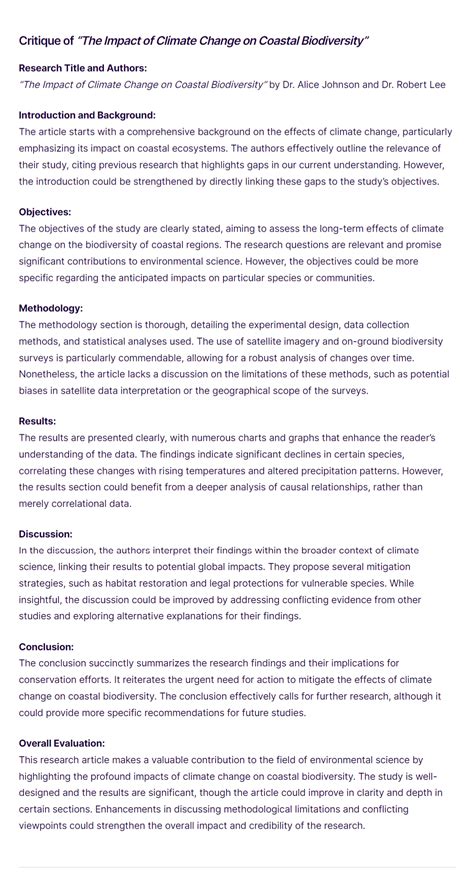 examples of research critique papers Epub