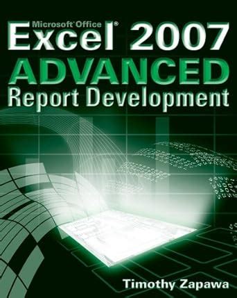 excel 2007 advanced report development Kindle Editon