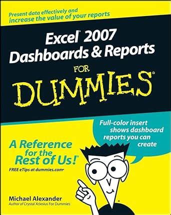 excel 2007 dashboards and reports for dummies Epub