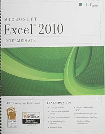 excel 2010 intermediate certblaster ilt Reader