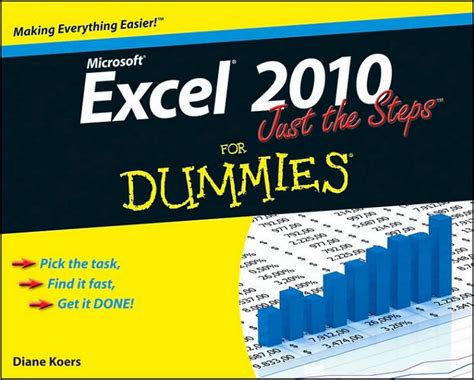 excel 2010 just the steps for dummies Doc