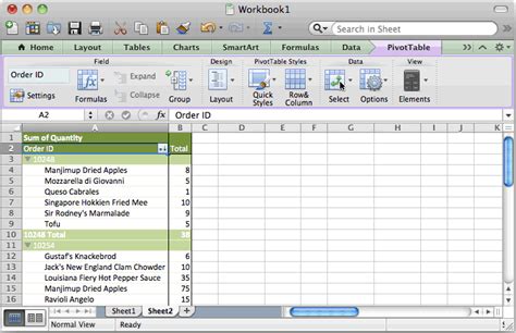 excel 2011 for mac pivot tables tech 102 PDF