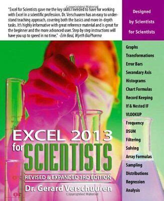 excel 2013 for scientists excel for professionals series Doc