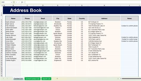 excel address book software Kindle Editon