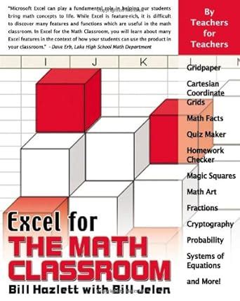 excel for the math classroom excel for professionals series Reader