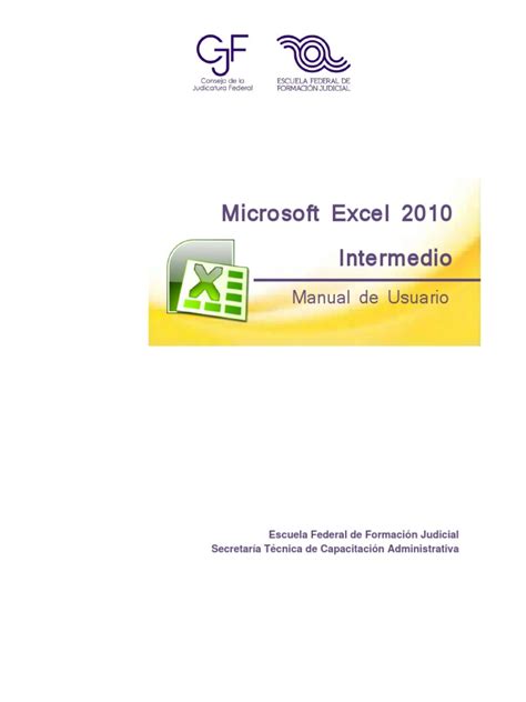 excel intermedio 2010 pdf Doc