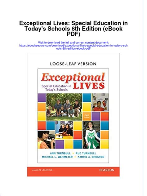 exceptional lives special education schools Ebook Reader