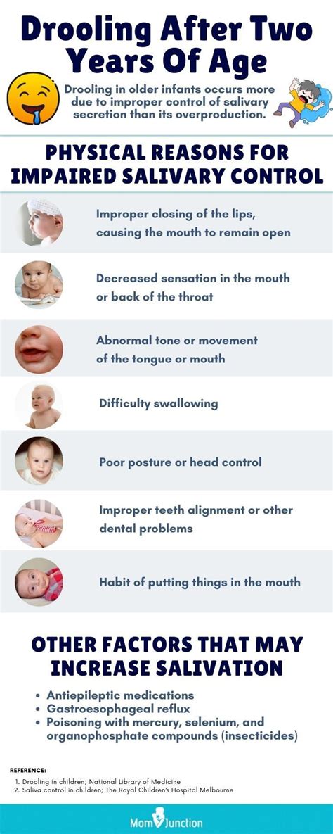 excessive drooling in 2 month old