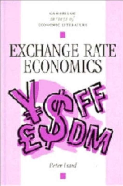 exchange rate economics cambridge surveys of economic literature Epub