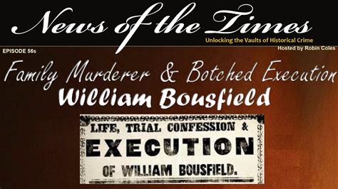 execution william bousfield m l Epub