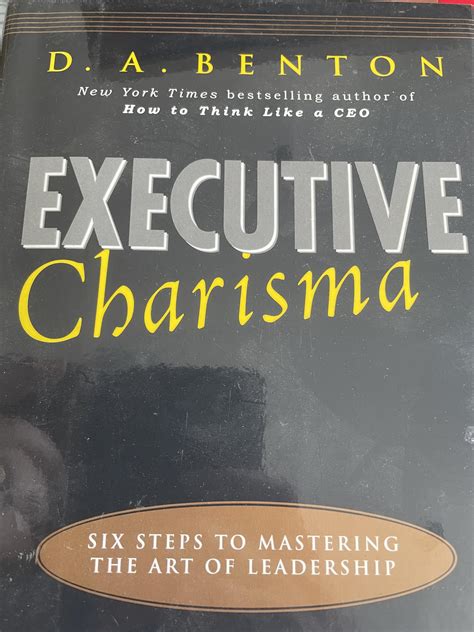 executive charisma six steps to mastering the art of leadership Ebook PDF