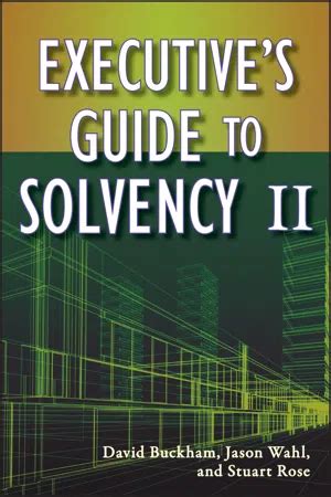 executive s guide to solvency ii executive s guide to solvency ii Epub