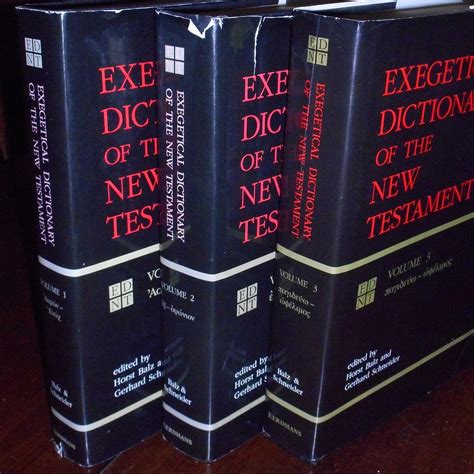 exegetical dictionary of the new testament 3 volume set PDF