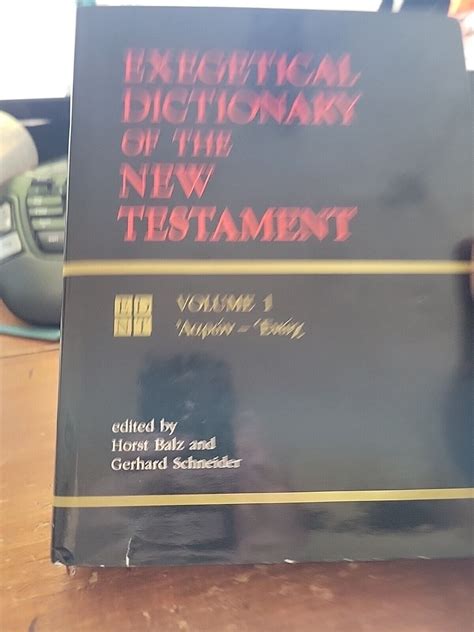 exegetical dictionary of the new testament Ebook Reader