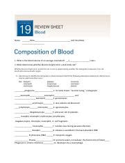 exercise 19 review sheet answers bing Doc