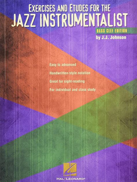 exercises and etudes for the jazz instrumentalist bass clef edition Epub