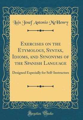 exercises etymology synonyms especially self instructors Reader