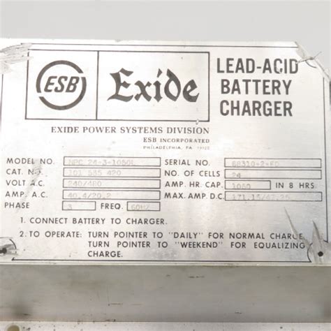 exide npc 3 series user guide Reader