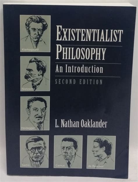 existentialist philosophy an introduction 2nd edition Reader