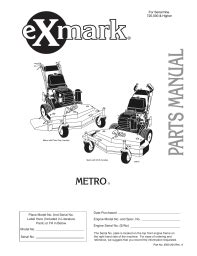 exmark metro owners manual Kindle Editon