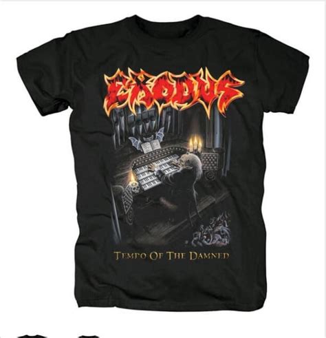 exodus band t shirt