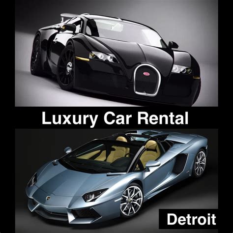 exotic car rental detroit