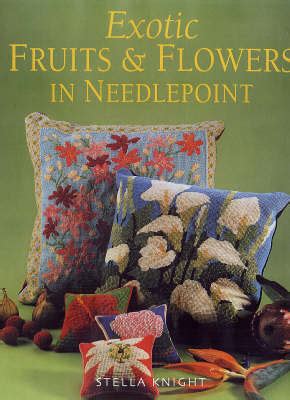 exotic fruits and flowers in needlepoint PDF