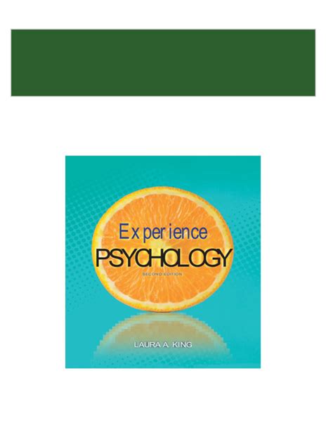 experience psychology 2nd edition ebook pdf Kindle Editon