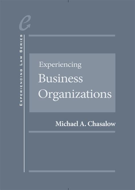 experiencing business organizations experiencing series Epub