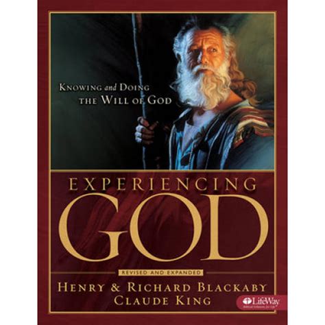 experiencing god knowing and doing the will of god workbook PDF