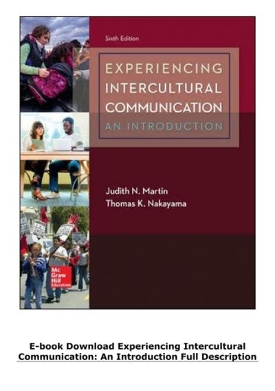 experiencing intercultural communication an introduction paperback Epub