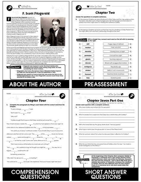 experiencing-the-novel-the-great-gatsby-lesson-6-handout-9-color-coded-answers Ebook Doc