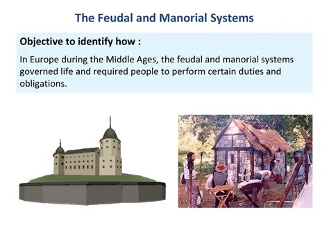 explain the manorial system and feudal relationships include feudal monarchies
