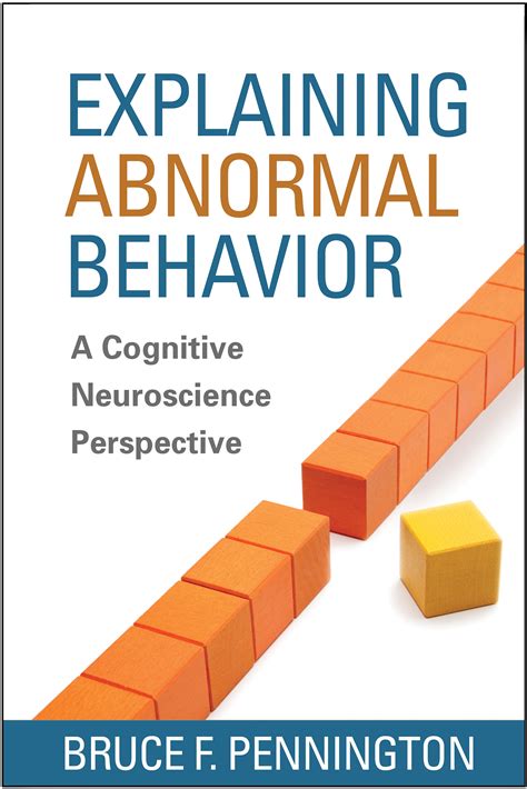 explaining abnormal behavior a cognitive neuroscience perspective Reader