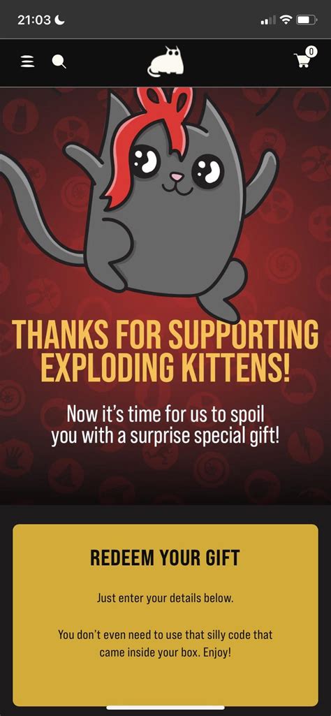 exploding kittens thanks