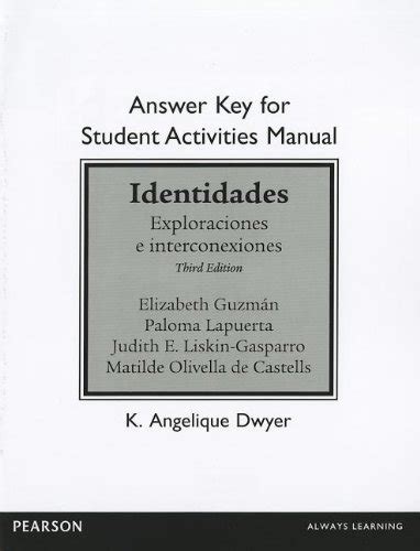 exploraciones student manual answer key PDF