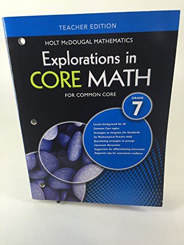 explorations in core math common core teacher edition grade 7 2014 PDF