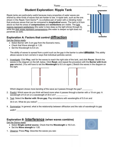 explore learning student exploration answers ripple tank Epub