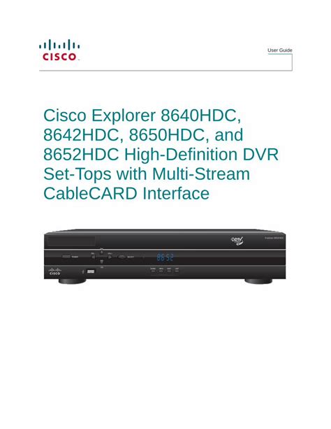 explorer 8642hdc user guide PDF