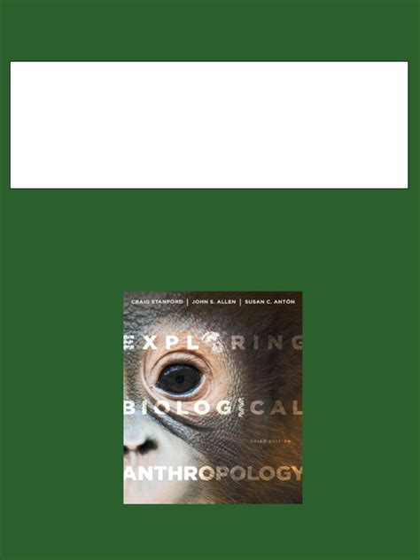 exploring biological anthropology the essentials 3 edition pdf Ebook PDF