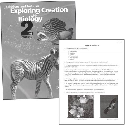 exploring creation with biology study guide Epub