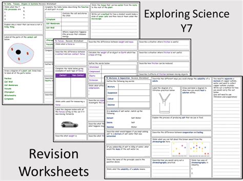 exploring science test papers year 7i PDF