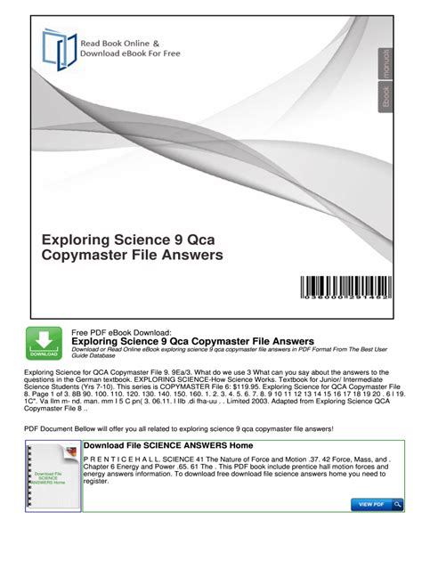 exploring-science-9-qca-copymaster-file-answers Ebook Doc