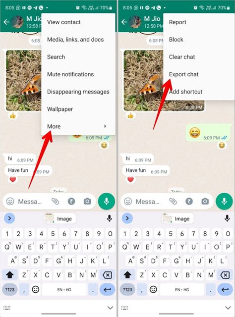 export whatsapp chat