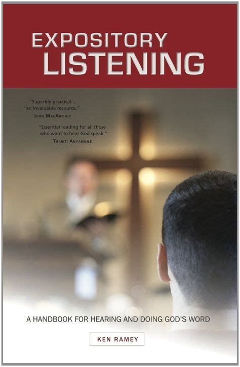 expository listening a practical handbook for hearing and doing gods word PDF