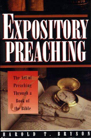 expository preaching the art of preaching through a bible book PDF