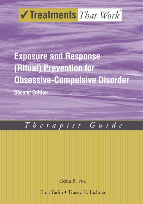 exposure and response ritual prevention therapist guide Kindle Editon