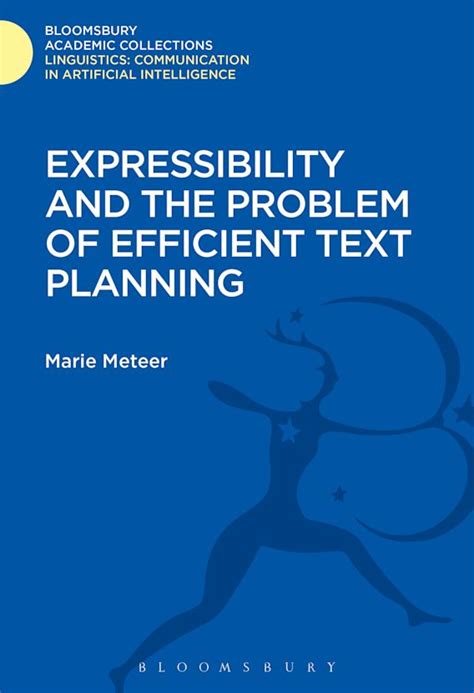 expressibility problem efficient planning linguistics Kindle Editon