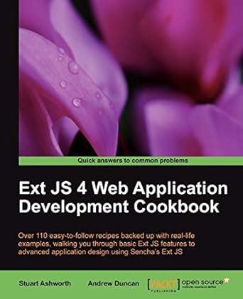 ext js 4 web application development cookbook Kindle Editon